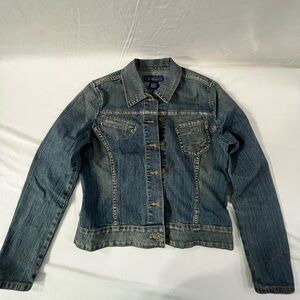 Baccini Denim Jacket Women’s Medium Long Sleeve